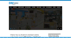 Desktop Screenshot of dmelektro.cz